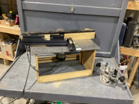 PORTER CABLE ROUTER W/VERITAS TABLE