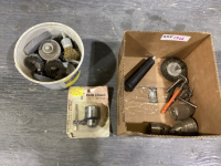 DRILL CHUCK, GRINDING WHEELS, WIRE BRUSHES