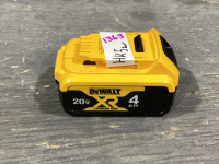 DEWALT 20V LITHIUM BATTERY