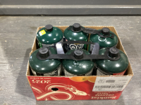 6 COLEMAN PROPANE BOTTLES