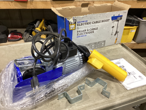 POWERFIST ELECTRIC CABLE HOIST