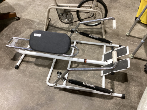 CANADIAN TIRE ROWING MACHINE + STATIONARY BIKE