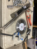 SAW BLADE, PRY BARS, TURNBUCKLES, CLAMPS