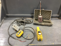 UP-DOWN CONTROLLERS. & HAY MOISTURE TESTER IN CASE