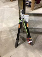 (2) PRUNERS - GREENWORKS, FISKARS AND HAND CULTIVATORS