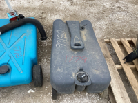 Sewage transfer tote, 35 gallon