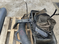 Bagger attachment for lawn tractor