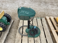Electric propane mosquito zapper
