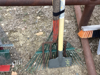 Bundle leaf rake, scraper,pitch fork, garden cultivator