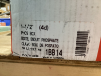 (2) BOXES PHOSPHATE COATED 1-1/2" NAILS