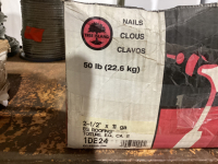 BOX OF "TREE ISLAND STEEL" EG ROOFIN NAILS - 2-1/2"