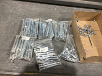 HEX BOLTS - 7/16" X 4"....7/16" x 5". AND 7/16" HEX NUTS