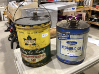 2 OLD PAILS