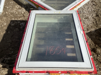2 hail damage casement windows, 30x40&rdquo;