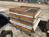 4@casement windows, 46x42&rdquo;, with scree