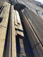 Pallet of mixed treatedlumber, 2x4, 2x6, 2x8, 1x6, 6-16&rsquo; length
