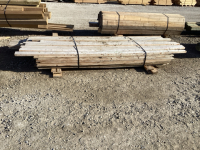 Bundle mixed lumber, 1x4, 2x4, 2x6, 1x6, 5@4x8 sheets weathered plywood