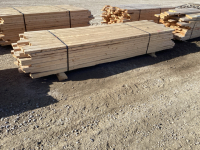 Stack recycled 2x4, 9-10&rsquo; long