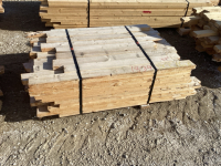 Stack recycled 2x4, 35&rdquo;-52&rdquo;, 90 pieces