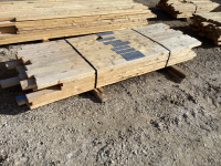 Stack used 2x4, 36&rdquo;-86&rdquo; long, some joint plates