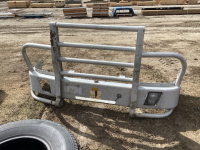 Semi bison grill guard, damaged