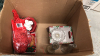 (2)BOXES DECOR PIECES, CD PLAYER, STUFFIES, MUGS - 2