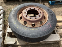 1 tire, Samson, semi rim