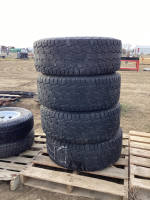 (4) HANKOOK DYNAPRO TIRES ON 8-BOLT RIMS - LT325/60 R20