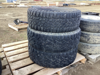 (3) MIXED TIRES - WILDPEAK, GOODYEAR, WRANGLER