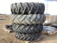 (4) TRACTOR TIRES - 18.4-38