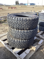 (3) BF GOODRICH ALL TERRAIN T/A. TIRES - LT 265/70 R16