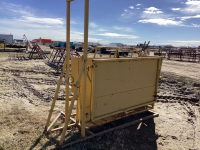 YELLOW CALF TABLE W/ HEAD GATE