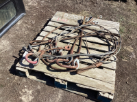 PALLET W/ CABLE SLINGS