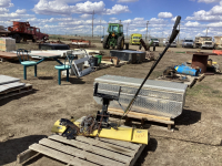 JD 46" SNOW BLADE W/ MOUNTING HARDWARE
