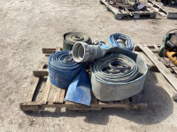 9.5" LAY FLAT HOSE W/ SOME CAM LOCKS