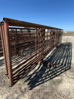 (5) 24 foot freestanding panel