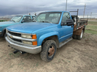 1993 GMC 3500 SINGLE AXLE DUMP 4x4 ( REBUILT STATUS ) DIESEL 6.5