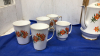 ROYAL WINDSOR CHINA â€œPRAIRIE LILYâ€ COFFEE/TEA SET - 2