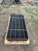 Four pieces Steel Grate