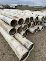 24 pieces of 12 inch gated pipe