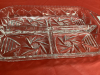 PINWHEEL CRYSTAL DIVIDED PICKLE DISH - 3