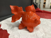 FUNKY ORANGE FISH - CERAMIC - 3