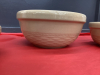 MEDALTA REDCLIFF 3-PIECE POTTERY BOWL SET W/ WAFFLE WEAVE PATTERN - 3