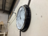 LARGE. ROUND WALL CLOCK - BATTERY - 3