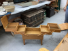 ACCORDIAN STYLE SEWING BOX - HAND MADE - 3