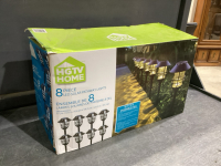 BOX OF SOLAR PATHWAY LIGHTS