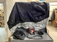 MOTORCYCLE COVER AND ACCESSORIES
