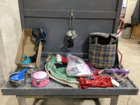 PET JACKET, GROOMING ITEMS, DISHES, HARNESS, COSTUMES, CARRIER