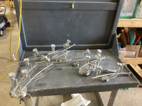 BOX OF LIGHT FIXTURES - TRACK LIGHTS