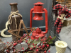 BOX OF MISC COUNTRY DECOR - 2